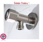 304 Stainless Steel Angled Valve Shower Head Toilet Faucet Stop Valve - Image 3