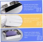 Wall-Mounted Stainless Steel Soap Dish Holder Punch Design for Bathroom Compact Lightweight Bar Soap Storage Drainage Easy Installation for Tidy Spaces - Image 9