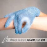 Exfoliating Glove, Body Scrub Glove, Bath Exfoliating Bath Gloves, Exfoliating Shower Glove, 1 Pair of Exfoliating Gloves for the Body to Remove Dead Skin (Random Color) - Image 6