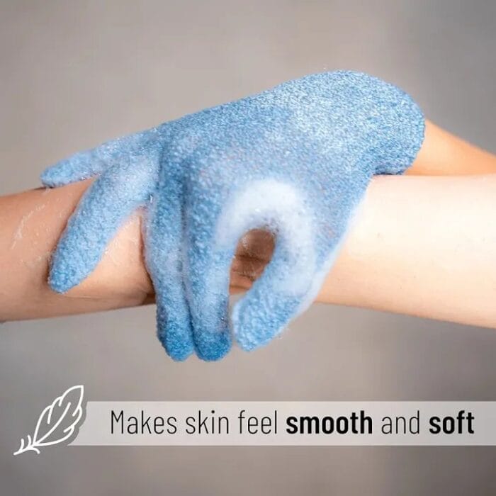 Exfoliating Glove, Body Scrub Glove, Bath Exfoliating Bath Gloves, Exfoliating Shower Glove, 1 Pair of Exfoliating Gloves for the Body to Remove Dead Skin (Random Color) - Image 6