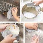 Magic Wire Rust Removal Cleaning Cloth - 5 Pcs Bundle | হাঁড়ি-পাতিল ও চুলার পোড়া দাগ দূর করার জাদুকরী তারের কাপড় - Image 2