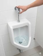 Urinal Flush Valve Push Button Rustproof Manual Toilet Flush Valve - Heavy Duty - Brass Urinal F Valve - Image 3