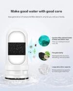 Zoosen Tap Faucet Water Purifier with Ceramic & Activated Carbon Filter - Image 3