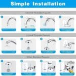 Zoosen Tap Faucet Water Purifier with Ceramic & Activated Carbon Filter - Image 2