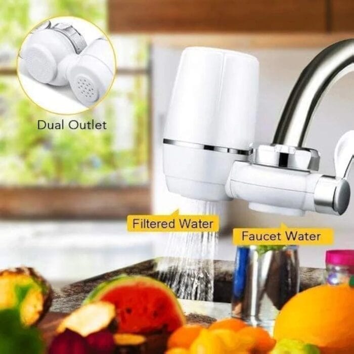 Zoosen Tap Faucet Water Purifier with Ceramic & Activated Carbon Filter - Image 5