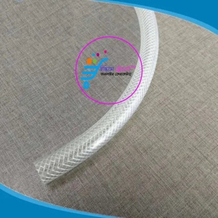 1/2 Inch PVC Flexible Nylon Clear Fiber Braid Hose with Pipe Joint Garden Hose quick Connectors 3 Pcs Set - Image 11