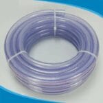 1/2 Inch PVC Flexible Nylon Clear Fiber Braid Hose with Pipe Joint Garden Hose quick Connectors 3 Pcs Set - Image 6