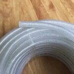 1/2 Inch PVC Flexible Nylon Clear Fiber Braid Hose with Pipe Joint Garden Hose quick Connectors 3 Pcs Set - Image 2
