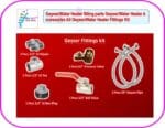 Geyser/Water Heater fitting parts Geyser/Water Heater Accessories All Geyser/Water Heater Fittings Kit
