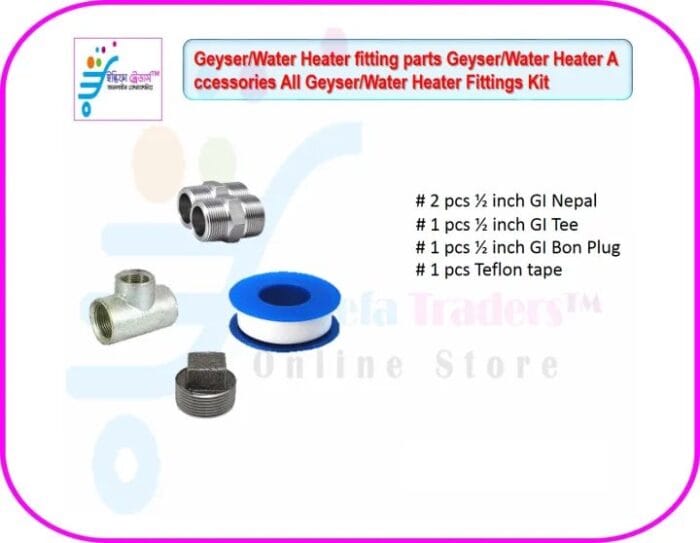 Geyser/Water Heater fitting parts Geyser/Water Heater Accessories All Geyser/Water Heater Fittings Kit - Image 5