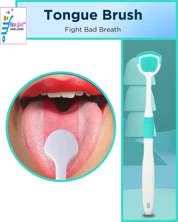 2026/01/1000172797.jpg Tongue Cleaner Tongue Scraper Brush Adult Tongue Scraper Board Cleaning Portable Tongue Scraper (Random Color) - Image 1
