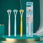 Tongue Cleaner Tongue Scraper Brush Adult Tongue Scraper Board Cleaning Portable Tongue Scraper (Random Color) - Image 9