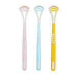 Tongue Cleaner Tongue Scraper Brush Adult Tongue Scraper Board Cleaning Portable Tongue Scraper (Random Color) - Image 8