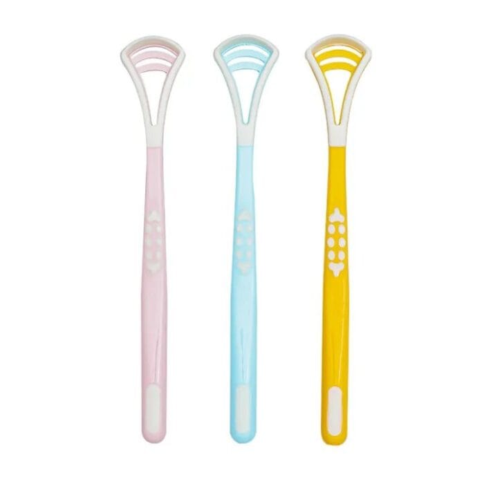 Tongue Cleaner Tongue Scraper Brush Adult Tongue Scraper Board Cleaning Portable Tongue Scraper (Random Color) - Image 8