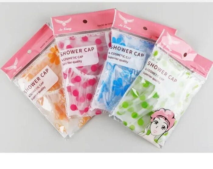 Waterproof Shower Cap WOMEN'S Household Bathing Anti-oil Smoke Hair Care Shower Cap Dry Hair Cap - Image 7