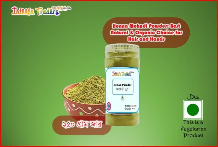 Pure Natural Organic Henna Powder for Hair Colour (Mehandi) | for Hair, Hands & Feet (250g) - Image 8