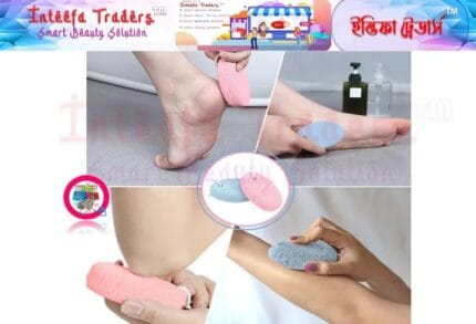 Pumice Stone for Feet Callus Remover Corn Remover Dead Skin Scrubber Exfoliation Tool Foot Care-Multycolor