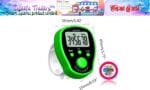Digital LED Tasbih-Ring Mini Finger Counter LCD Taly JXN 5136 - Image 2