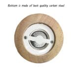 Mini/Small Pepper Grinder Crusher Mill Hand Wooden Big/Small Thumb Press Set Machine with Stylish Design for Grinding Salt and Black Pepper - Image 6