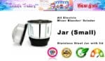 All Electric Mixer Blender/ Grinder Stainless Steel Jar with lid (Small) - Image 4