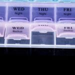 Plastic medicine box 7 days a week 28 grid 7 days medicine box 7 color travel classification compartment medicine box Health Care small medicine box - Image 4