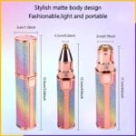 2 in 1 Unwanted Hair Removal Ladies Sensitive Touch Expert Trimmer Shaver Eyebrow, Face, Underarms Bikini - Image 5