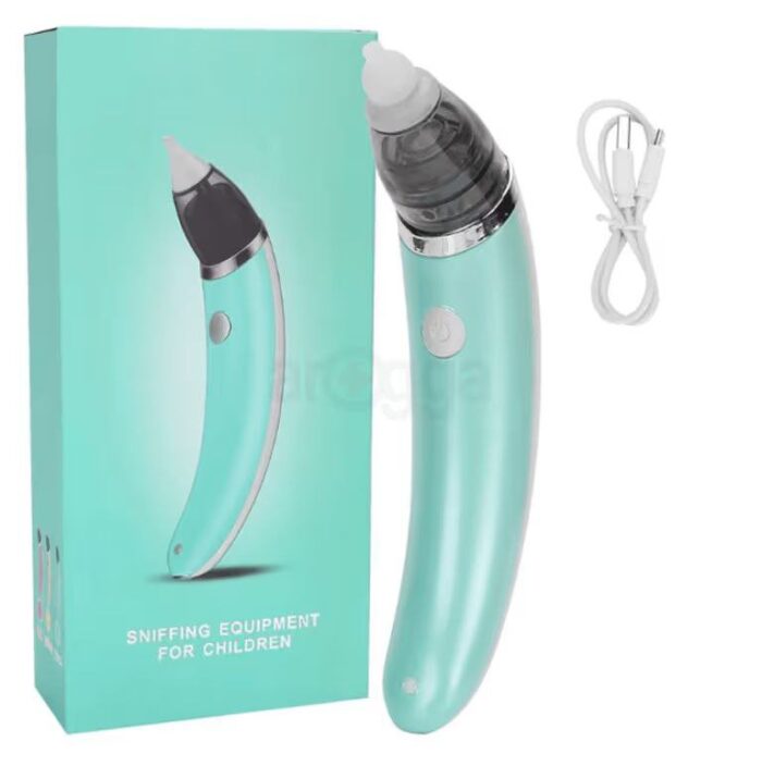 Electric Nasal Aspirator Baby Nasal Secretion Aspirator/Nasal Cleaner with 5 Suction Levels and 2 Tips for Newborns and Toddlers, BPA Free, Fully Washable & USB Charging, FDA CE - Image 8