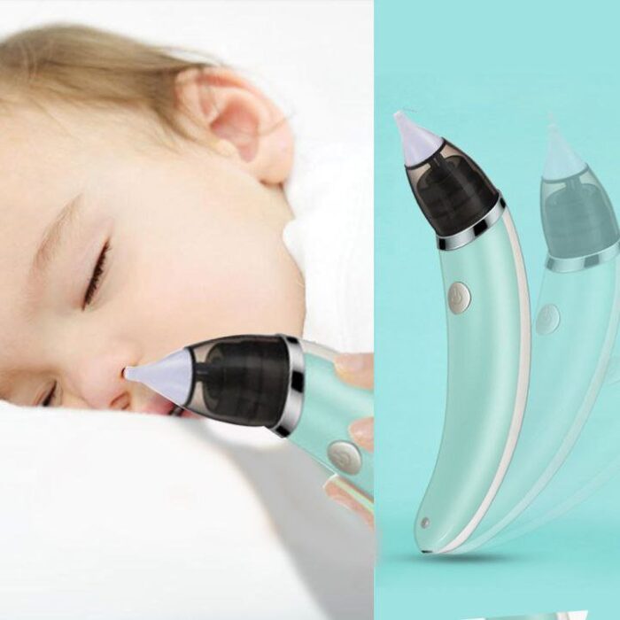 Electric Nasal Aspirator Baby Nasal Secretion Aspirator/Nasal Cleaner with 5 Suction Levels and 2 Tips for Newborns and Toddlers, BPA Free, Fully Washable & USB Charging, FDA CE - Image 4