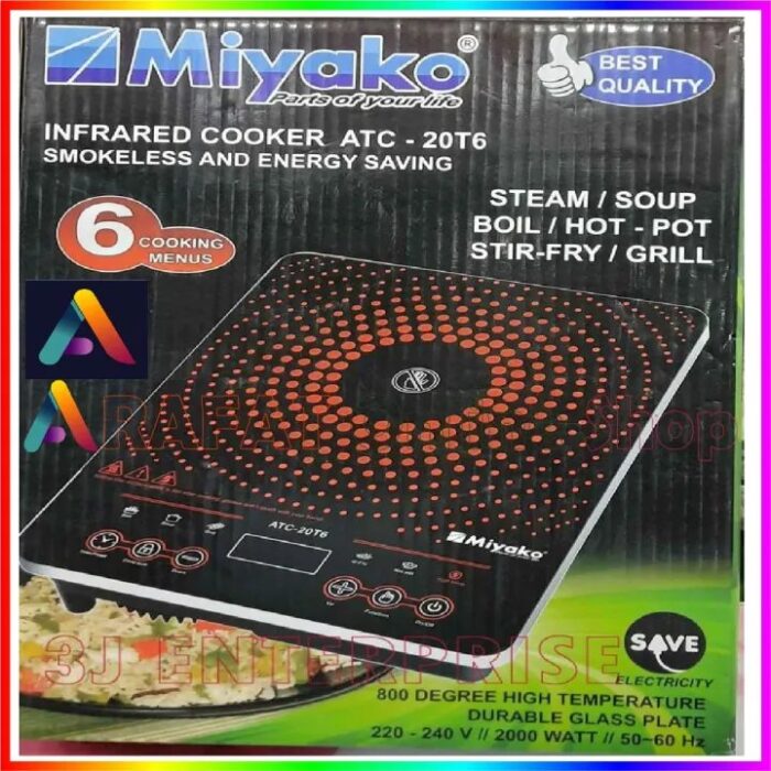 Miyako Infrared Cooker Model ATC-20T6 - Image 3
