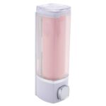 Manual Shampoo & Soap Dispenser | Wall Mounted | Soap Dispenser for Kitchen & Bathroom | Refillable, Lightweight & Durable | Easy to Clean - Image 4