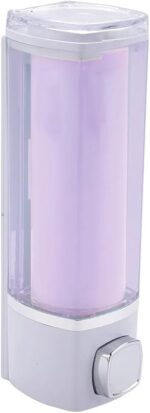 Manual Shampoo & Soap Dispenser | Wall Mounted | Soap Dispenser for Kitchen & Bathroom | Refillable, Lightweight & Durable | Easy to Clean - Image 14