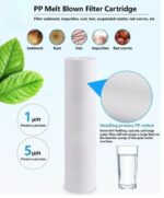 10 inch PP Sediment Filter | 1 or 5 Micron Pre-Filter for Water Purifier- China (Brand May Very) - Image 7
