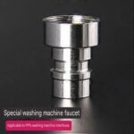1Pcs Stainless steel Faucet Tap Quick Connector G1/2 Female Thread Hose Pipe Socket Adapter Fitting for Dishwasher Washing Machine - Image 6