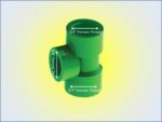 Premium PVC Coupling Tee Pipe - 6 Pcs Bundle - Image 12