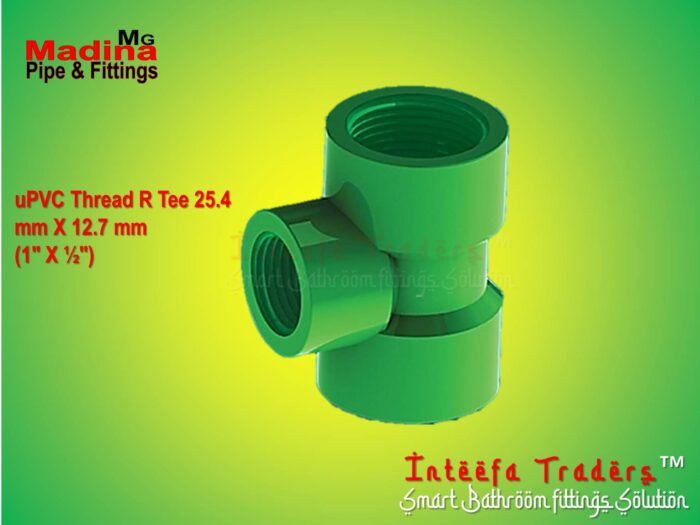 Premium PVC Coupling Tee Pipe - 6 Pcs Bundle - Image 9