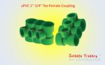 Premium PVC Coupling Tee Pipe - 6 Pcs Bundle - Image 7