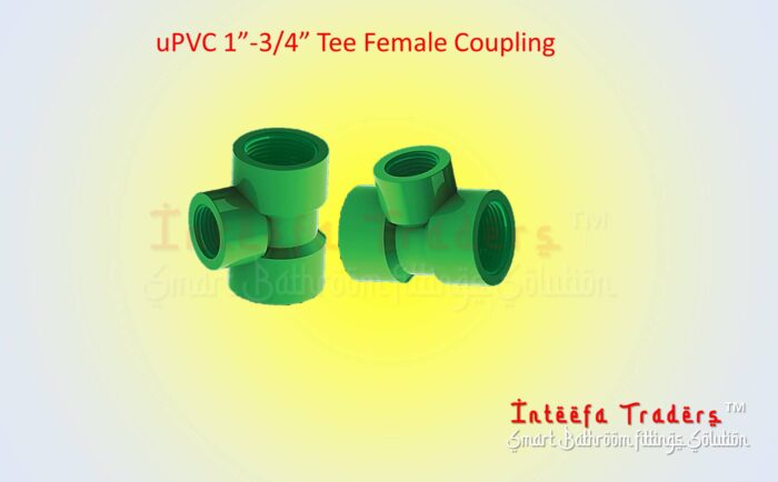 Premium PVC Coupling Tee Pipe - 6 Pcs Bundle - Image 5