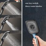Bath High Pressure Shower Head 3 Mode LARGE Chrome Handset Heads Water Saving - Image 3