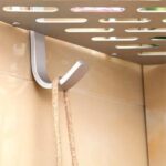 Household Aluminum Bathroom Wall Mounted Metal Basket, Triangle Storage Rack Holder Spice Shampoo Shower Corner Shelf with Screws (Made in China) - Image 2