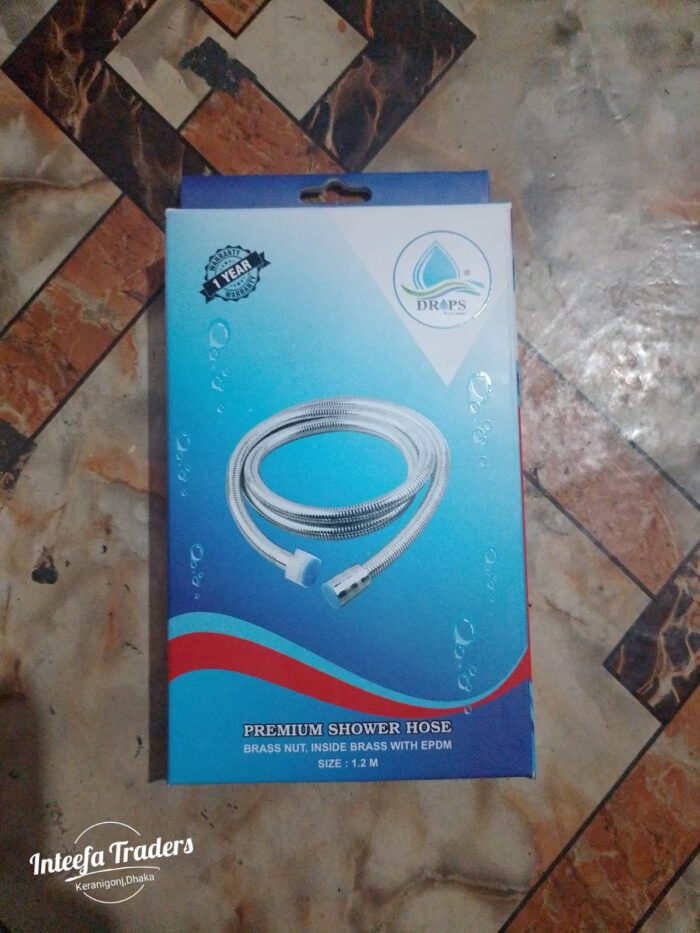 New Trend 1.5 Meter, 304 Grade Flexible Shower Hose Pipe, Chrome Finish Brass - Image 13