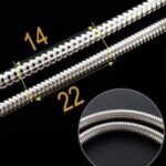 New Trend 1.5 Meter, 304 Grade Flexible Shower Hose Pipe, Chrome Finish Brass - Image 3