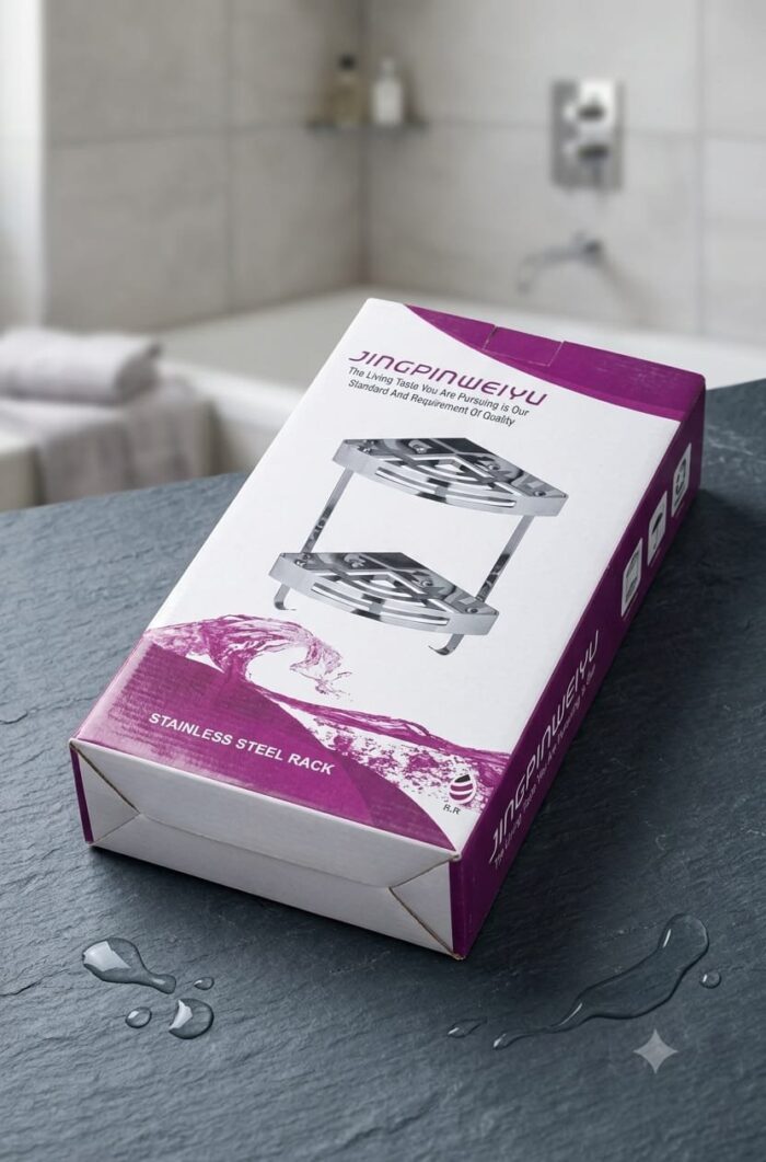 Bathroom Shelves SUS 304 Stainless Steel Shower Caddy Shelf Wall Mounted Shower Rack Corner Shower Organizer - Image 9