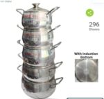 Kiam 10 In 1 Aluminium Belly Shape Saucepan (Induction Bottom) - Image 3