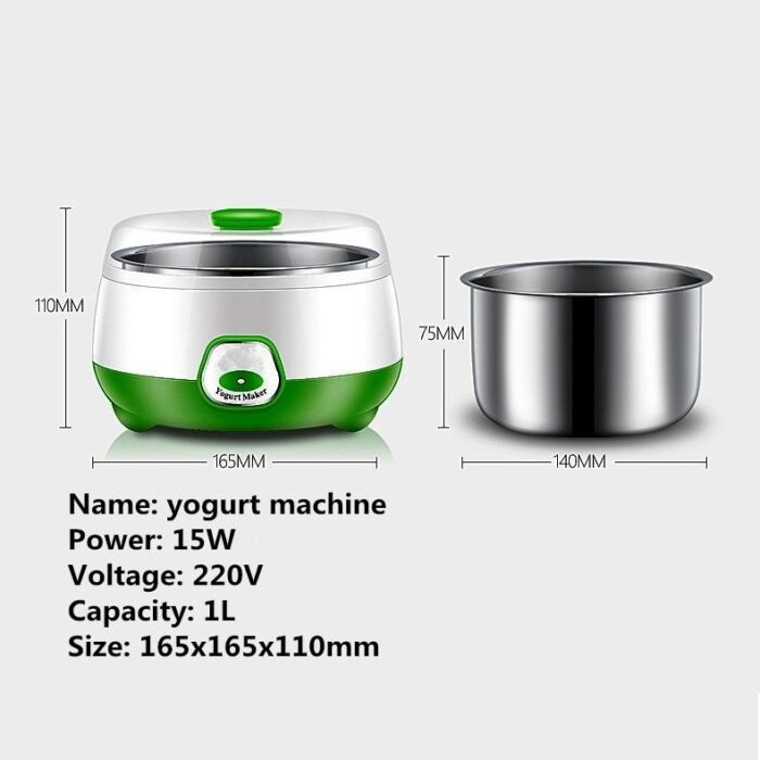 Automatic Electric Yogurt Maker, Automatic Yogurt Maker 1 Liter - Image 5