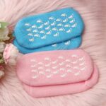 Moisturizing Gel Socks,Ultra-Soft with Spa Quality Gel for Moisturizing Vitamin E and Oil Infused, Gel Socks Helps Repair Dry Cracked Skins FREE FOOT PILE (1 Pair-Color May very) - Image 13